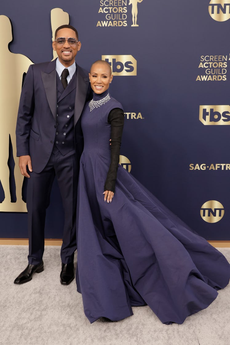 Will Smith and Jada Pinkett Smith attend the 28th Annual Screen Actors Guild Awards