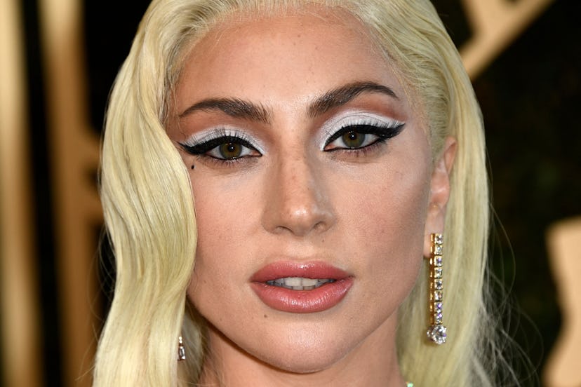 US actress and singer Lady Gaga arrives for the 28th Annual Screen Actors Guild (SAG) Awards