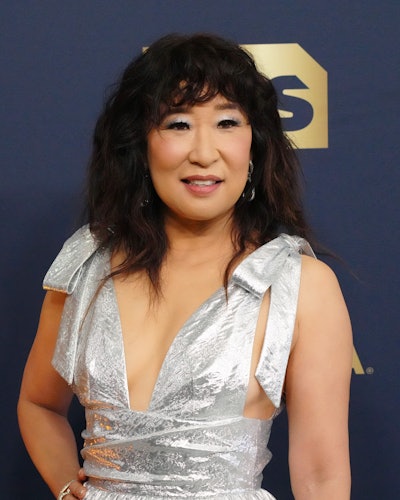 SANTA MONICA, CALIFORNIA - FEBRUARY 27: Sandra Oh attends the 28th Annual Screen Actors Guild Awards...