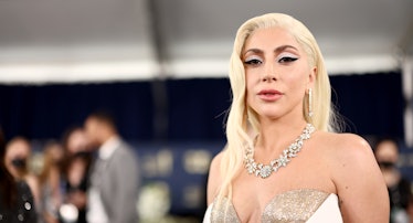 Lady Gaga attends the 28th Screen Actors Guild Awards 