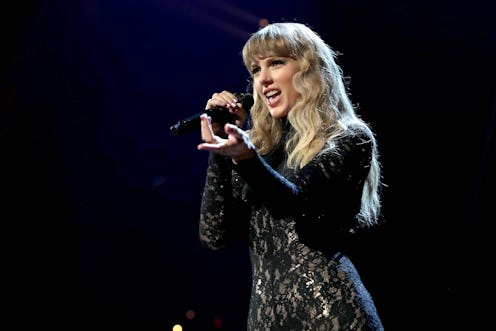 CLEVELAND, OHIO - OCTOBER 30: Taylor Swift performs onstage during the 36th Annual Rock & Roll Hall ...