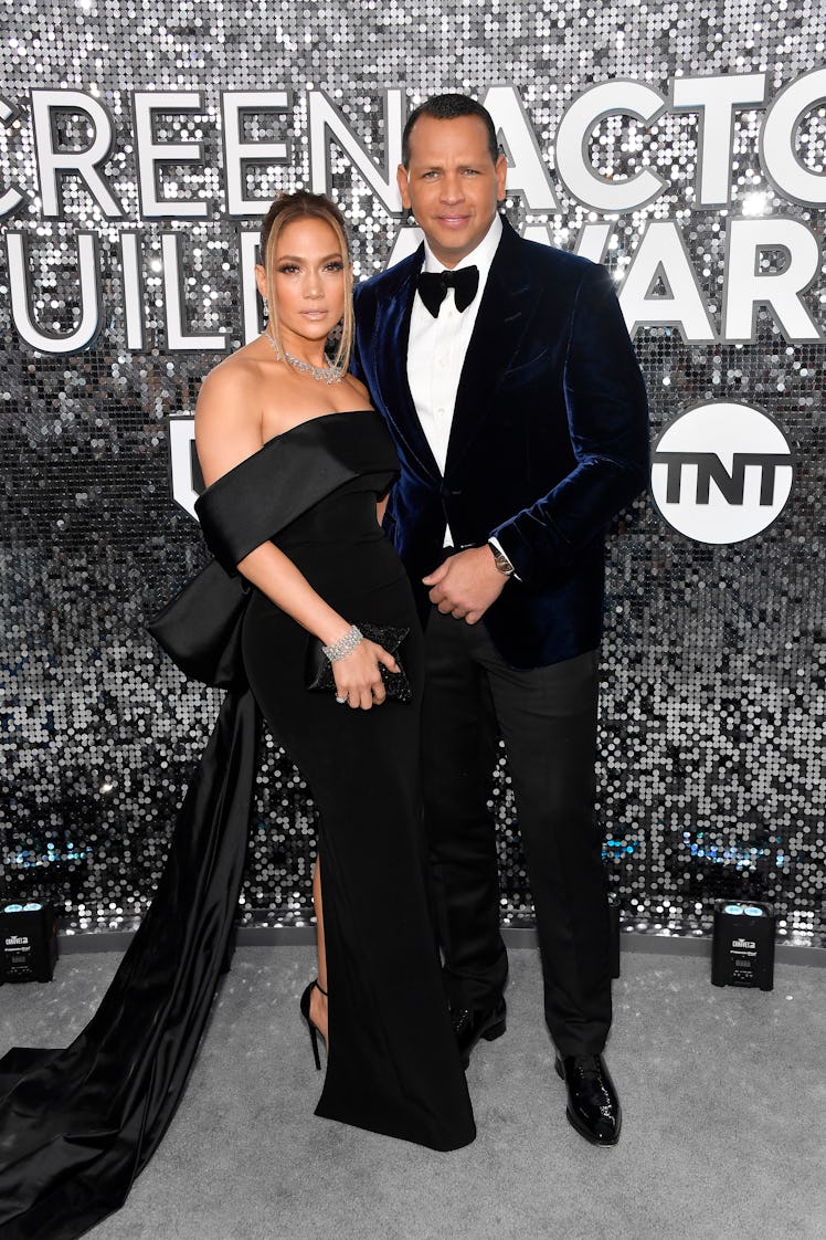Jennifer Lopez and Alex Rodriguez attend the 26th Annual Screen Actors Guild Awards