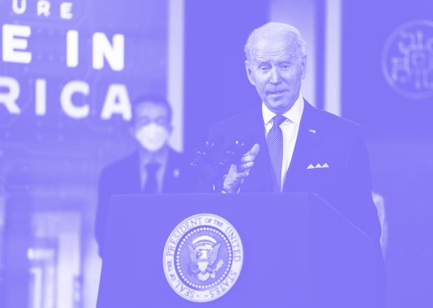 WASHINGTON, DC January 21, 2022:
US President Joe Biden deliver remarks on his Administrations wor...