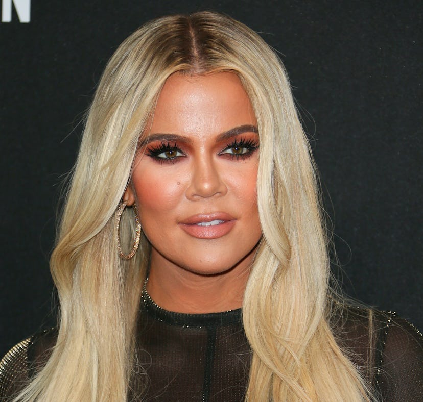 Business woman/media personality Khloé Kardashian arrives for the 45th annual E! People's Choice Awa...