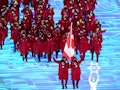 Canada’s 2022 Olympics opening ceremony outfit is monochrome red.