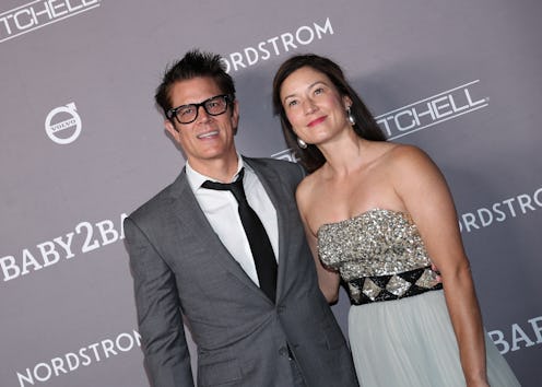 LOS ANGELES, CALIFORNIA - NOVEMBER 09: Johnny Knoxville and Naomi Nelson attend the 2019 Baby2Baby G...