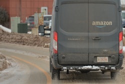 Amazon delivery truck seen in South Edmonton.
On Friday, January 21, 2021, in Edmonton, Alberta, Can...