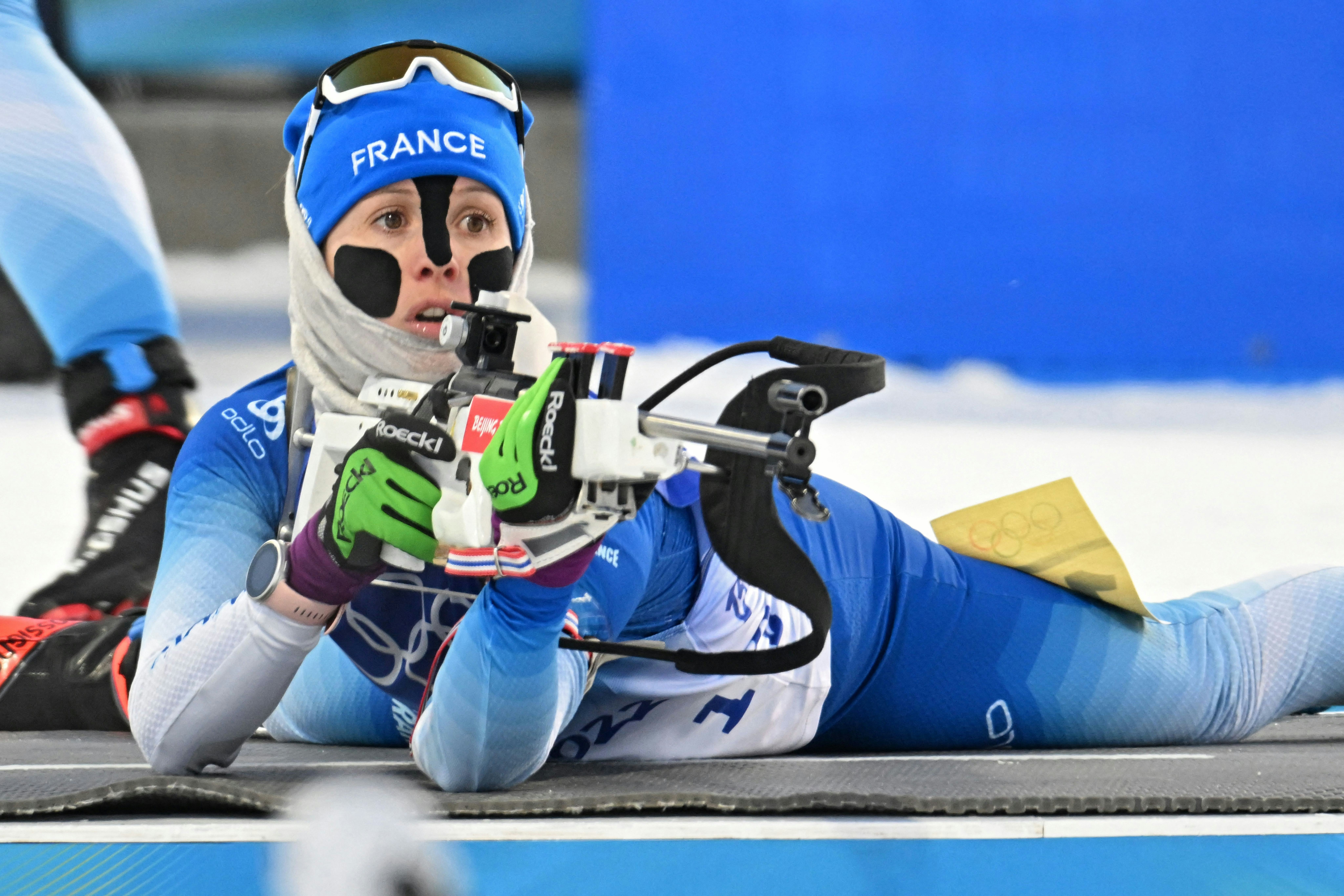 Why Do Olympic Skiers Wear Tape On Their Faces? There's A Practical
