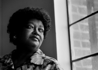 American Civil rights activist Claudette Colvin