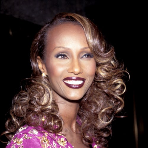 Iman was an icon of '80s and '90s fashion. 