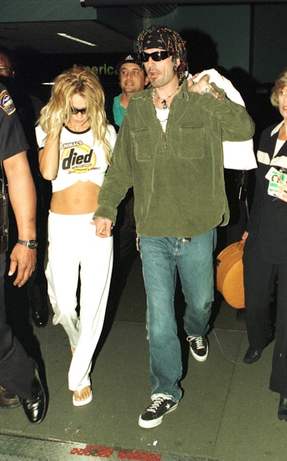 May 06 1999. Los Angeles, Ca. The Recently Reconciled Pamela Lee Anderson And Her Husband Tommy Lee,...