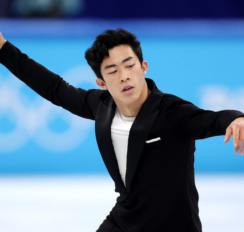BEIJING, CHINA - FEBRUARY 08: Nathan Chen of Team United States skates during the Men Single Skating...