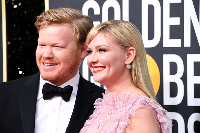BEVERLY HILLS, CALIFORNIA - JANUARY 05: (L-R) Jesse Plemons and Kirsten Dunst attend the 77th Annual...