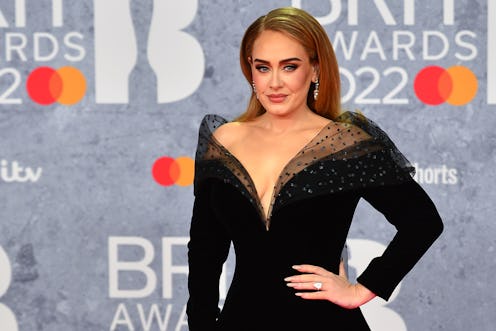 LONDON, ENGLAND - FEBRUARY 08: (EDITORIAL USE ONLY) Adele attends The BRIT Awards 2022 at The O2 Are...