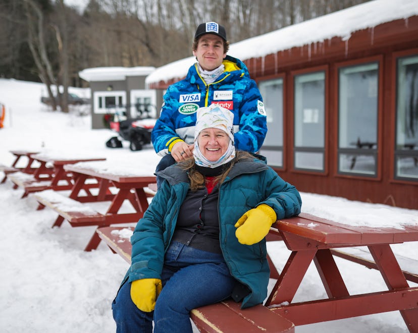 Ryan Cochran-Siegle's mom won gold at the 1972 Olympics.