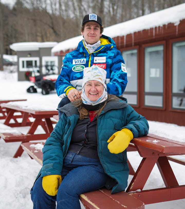 Ryan Cochran-Siegle's mom won gold at the 1972 Olympics.