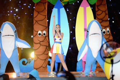 Katy Perry's Super Bowl XLIX Halftime Show in 2015 in Glendale, Arizona.  