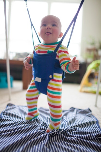 Here's how to use a baby jumper safely.