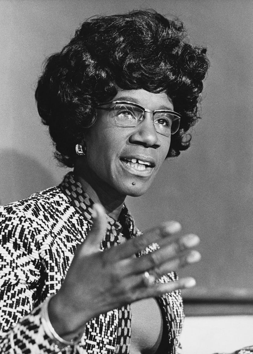 US Representative Shirley Chisholm