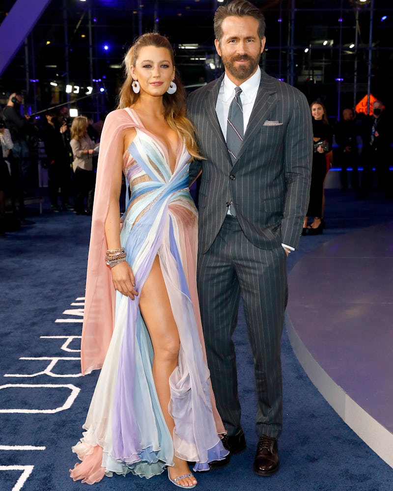 Blake Lively and Ryan Reynolds at 'The Adam Project' New York City premiere. 