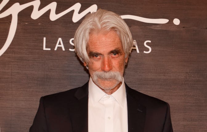 LAS VEGAS, NEVADA - DECEMBER 11: Sam Elliott attends the world premiere of "1883" at Encore Beach Cl...