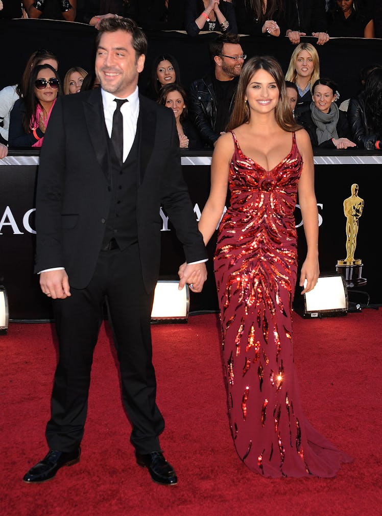 Javier Bardem and Penelope Cruz arrive at the 83rd Annual Academy Awards 