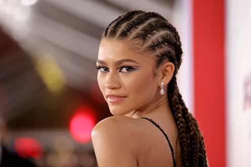 LOS ANGELES, CALIFORNIA - DECEMBER 13: Zendaya attends Sony Pictures' "Spider-Man: No Way Home" Los ...