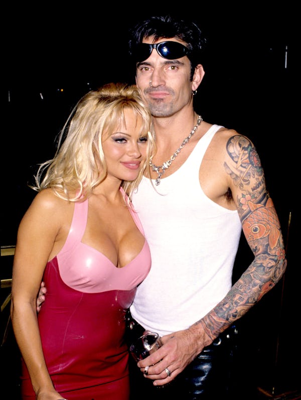 Pamela Anderson and Tommy Lee (Photo by S. Granitz/WireImage)