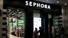 A Sephora store. Thousands of people are shopping on Saturday afternoon, in Ermou Street in the cent...