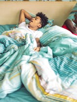 Snoring is making life difficult for this young couple