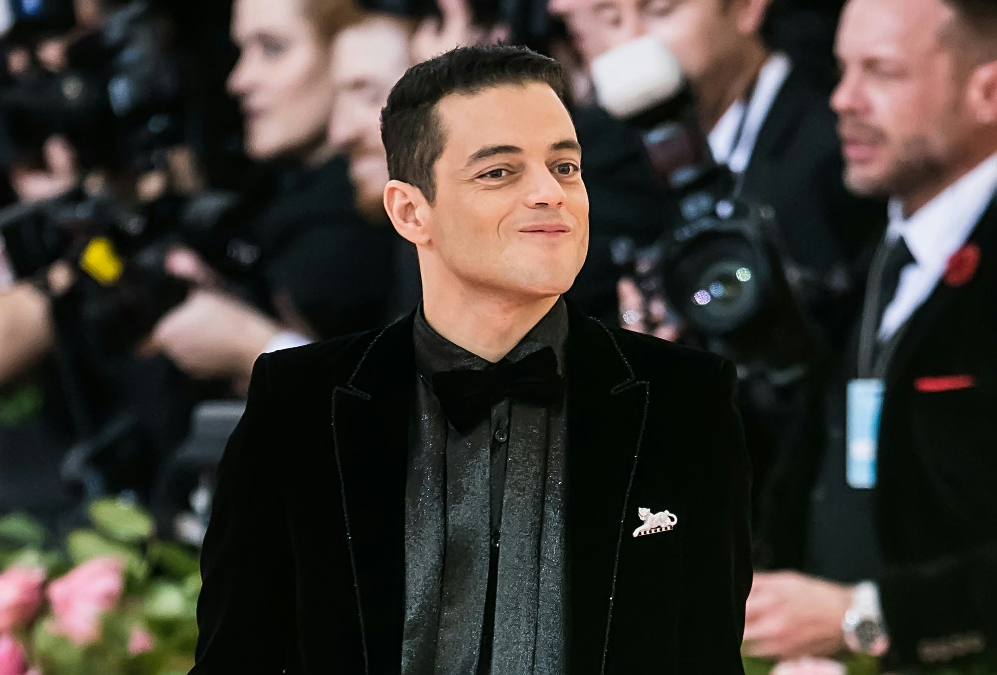 NEW YORK, NY - MAY 06:  Actor Rami Malek is seen arriving to the 2019 Met Gala Celebrating Camp: Not&hellip;