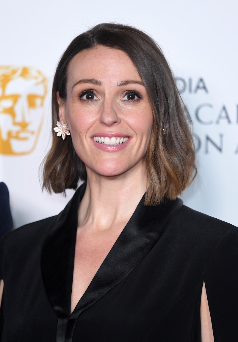 LONDON, ENGLAND - MAY 12: Suranne Jones poses in the Press Room at the Virgin TV BAFTA Television Aw...