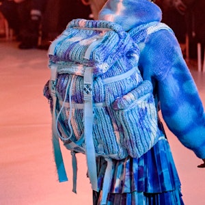 backpack handbag trend on Off-white  runway