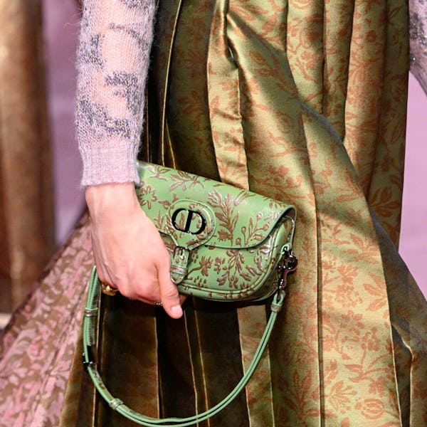 Handbag trend on dior runway