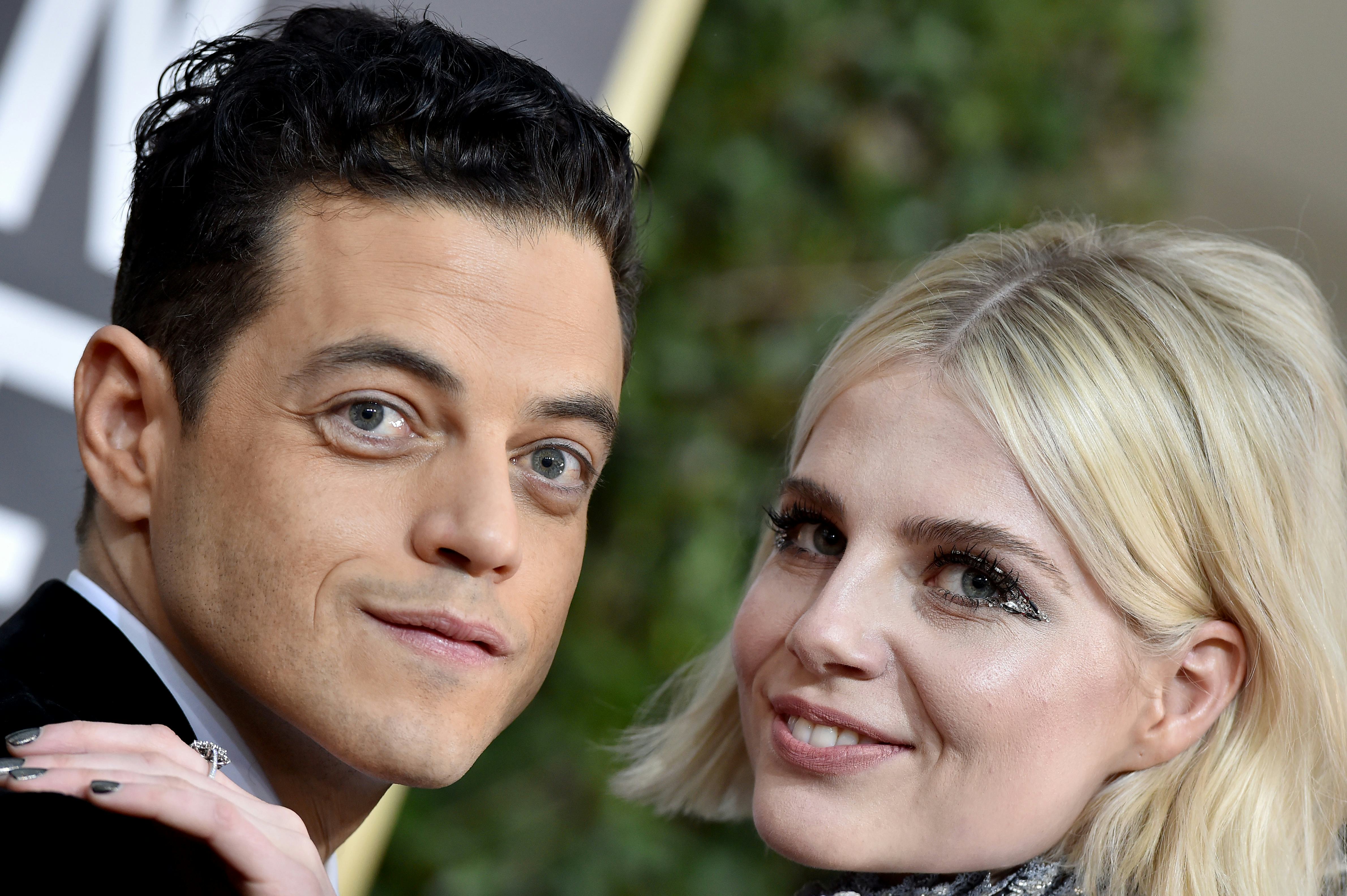 BEVERLY HILLS, CALIFORNIA - JANUARY 05: Rami Malek and Lucy Boynton attend the 77th Annual Golden Gl&hellip;