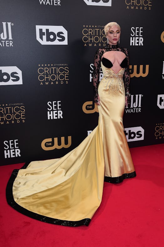 LONDON, UNITED KINGDOM - MARCH 13: Lady Gaga attends the 27th Annual Critics Choice Awards at The Sa...