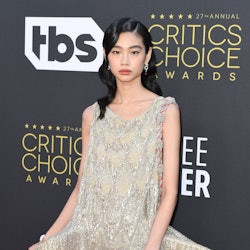 South Korean actress Jung Hoyeon arrives for the 27th Annual Critics Choice Awards at the Fairmont C...