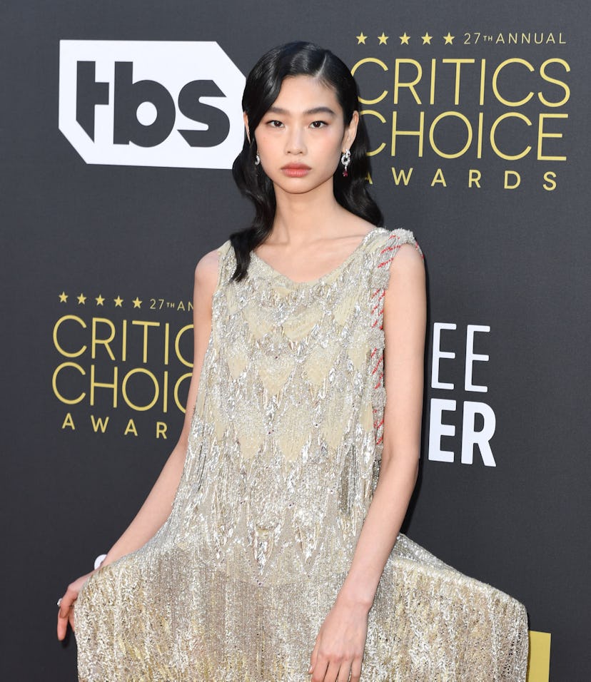 South Korean actress Jung Hoyeon arrives for the 27th Annual Critics Choice Awards at the Fairmont C...