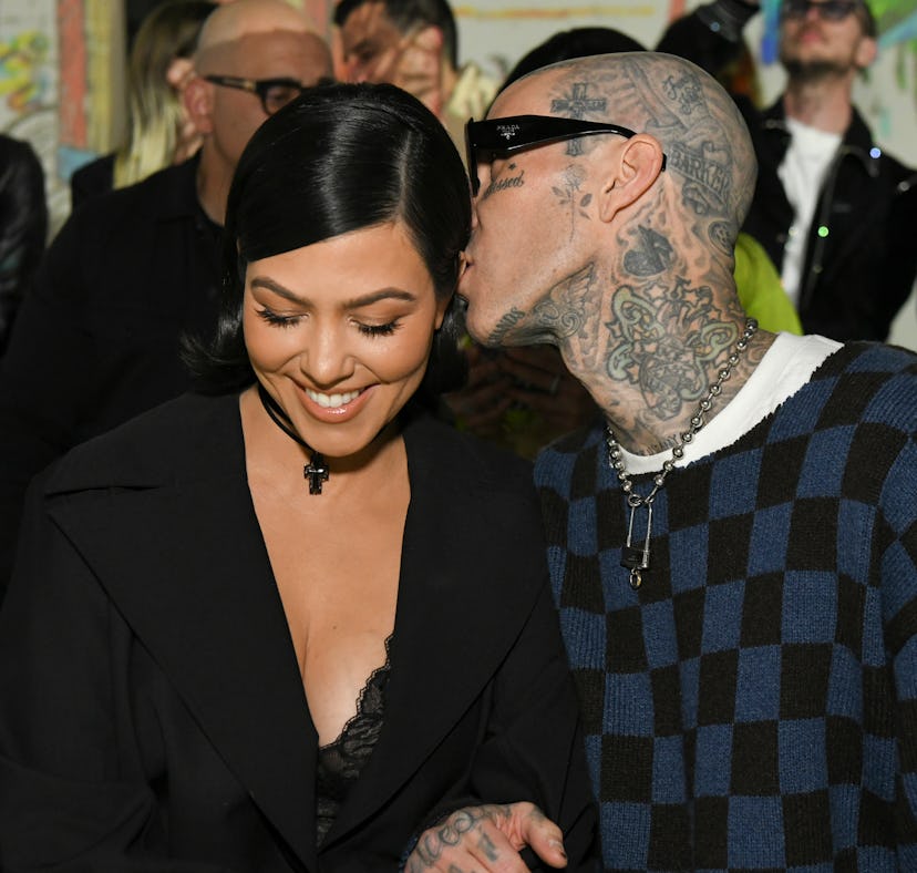Kourtney Kardashian and Travis Barker want a baby together.