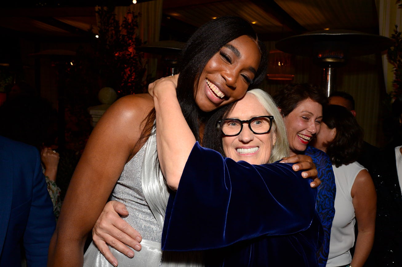 CENTURY CITY, CALIFORNIA - MARCH 13: (L-R) Venus Williams and Jane Campion attend Netflix's Critics ...