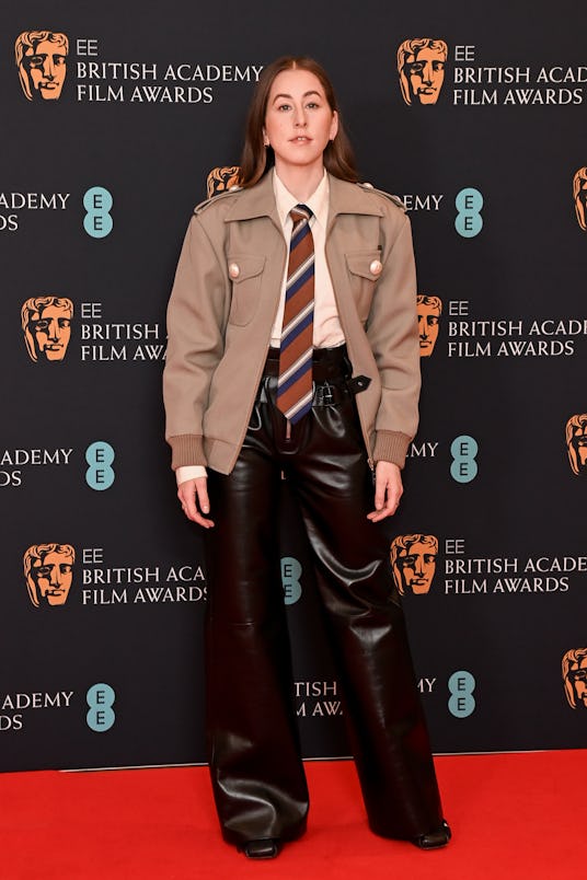 LONDON, ENGLAND - MARCH 12:  Alana Haim attends the EE British Academy Film Awards 2022 Nominees' Re...