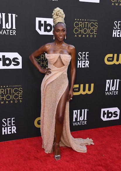 Angelica Ross arrives for the 27th Annual Critics Choice Awards 