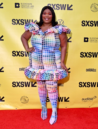 AUSTIN, TEXAS - MARCH 13: Lizzo attends the 2022 SXSW Conference & Festivals at the Austin Convention...