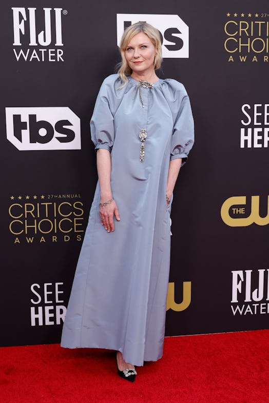 Kirsten Dunst attends the 27th Annual Critics Choice Awards 