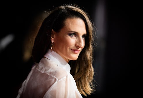 LONDON, ENGLAND - NOVEMBER 09:  Camille Cottin attends the UK Premiere Of "House of Gucci" at Odeon ...