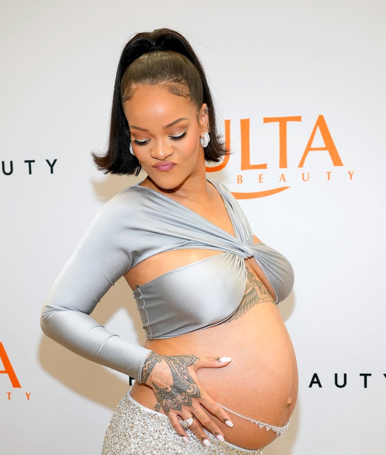 LOS ANGELES, CALIFORNIA - MARCH 12: Rihanna celebrates the launch of Fenty Beauty at ULTA Beauty on ...