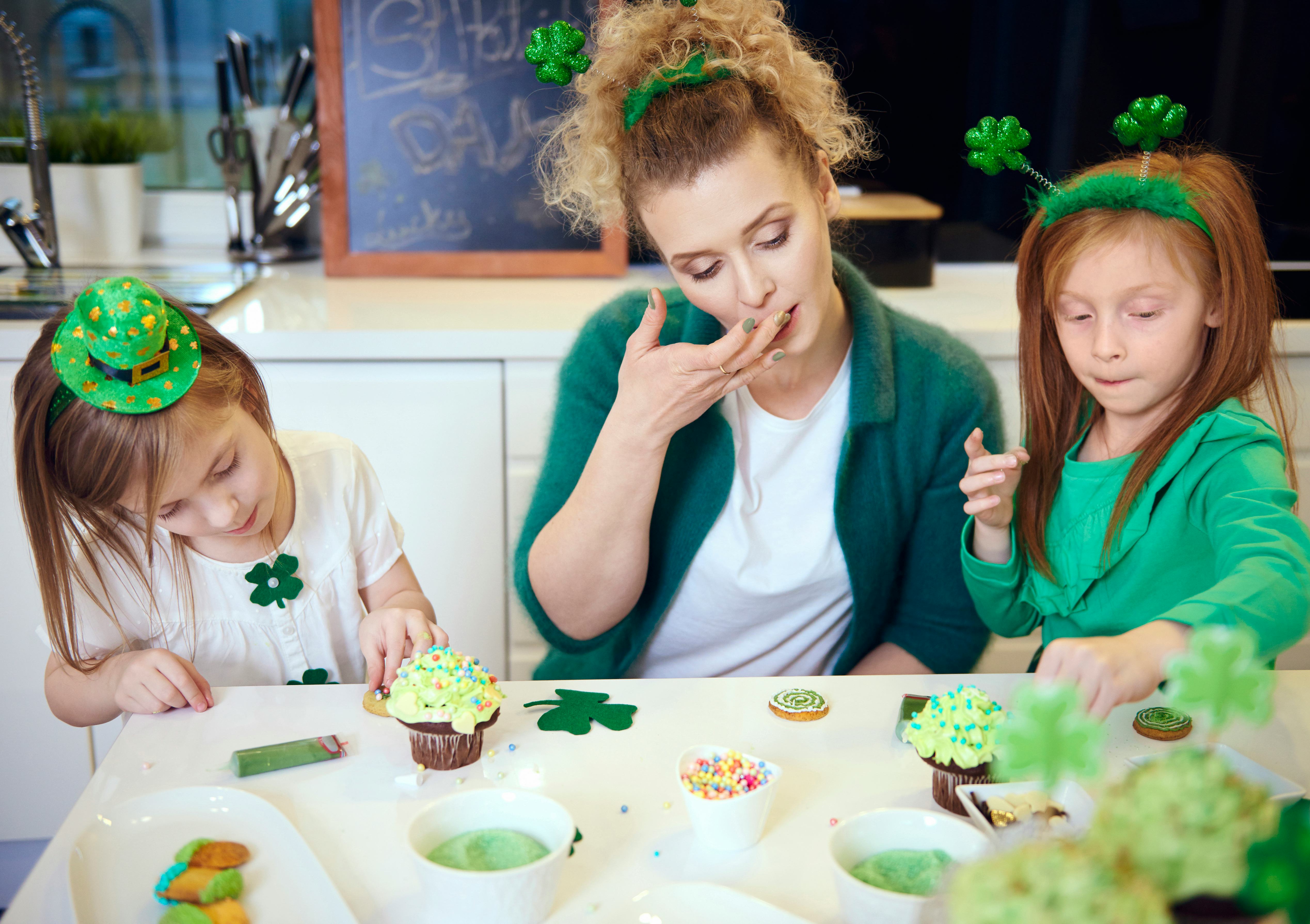 Turn some favorite foods green for St. Patrick's Day.