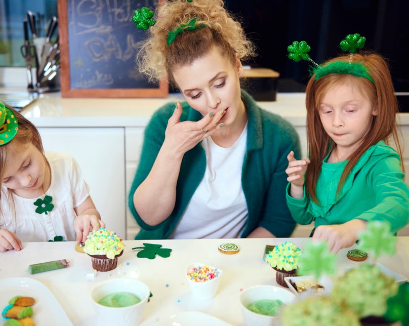 Turn some favorite foods green for St. Patrick's Day.