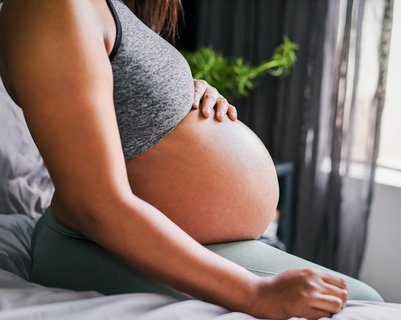 What does pink discharge during pregnancy mean?