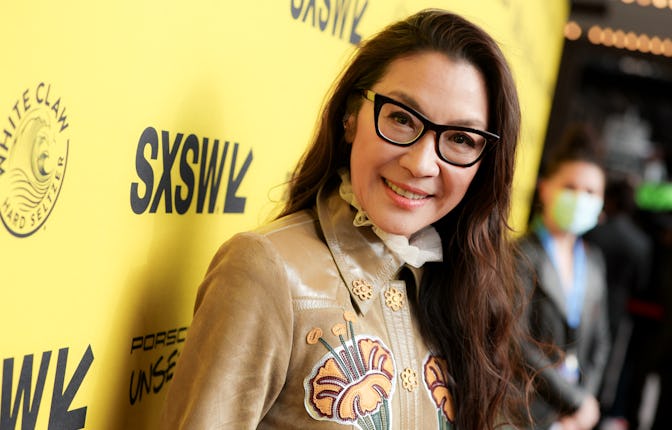 AUSTIN, TEXAS - MARCH 11: Michelle Yeoh attends the opening night premiere of "Everything Everywhere...
